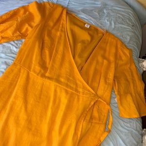 Casual, tie at the waist dress